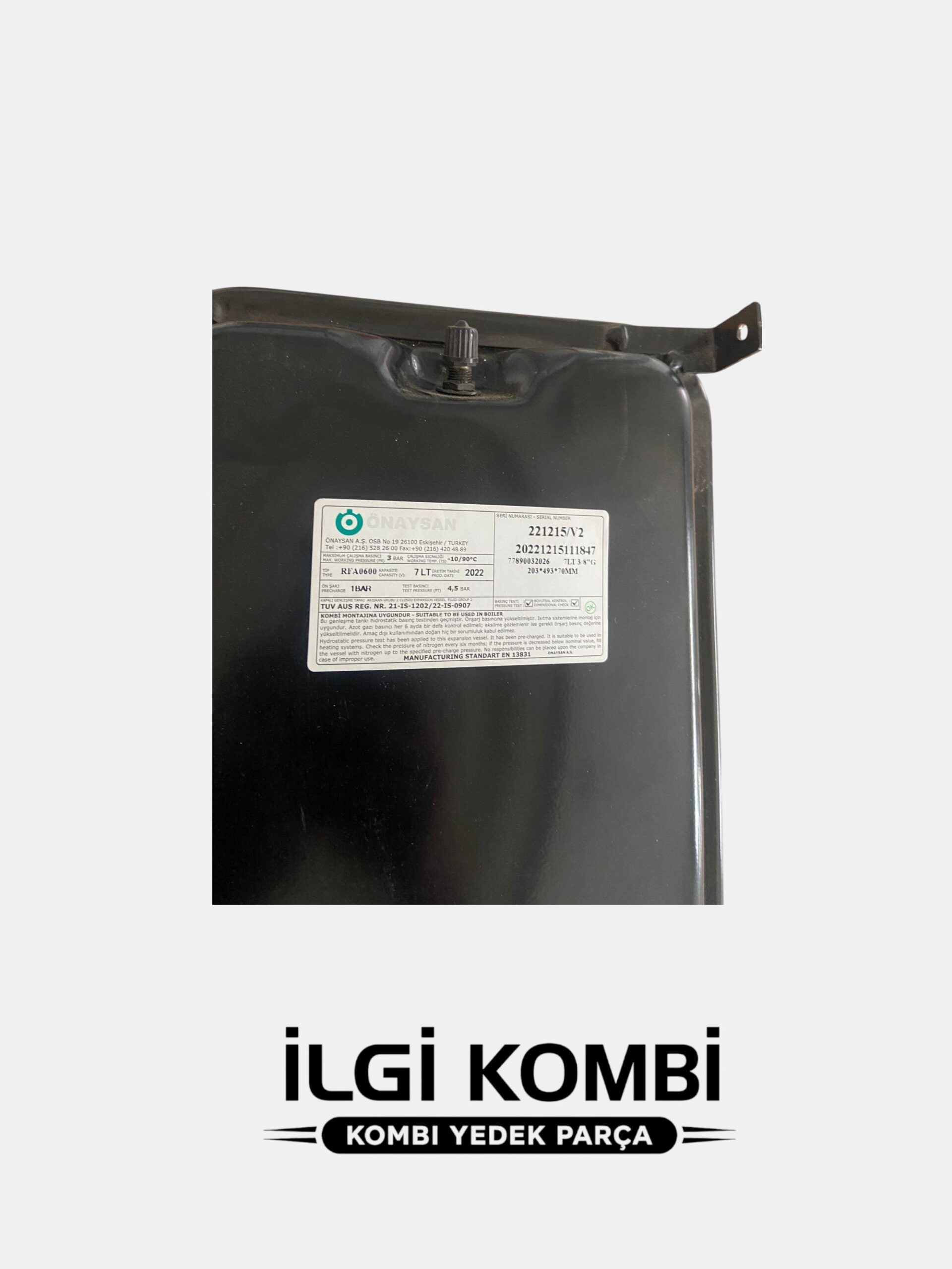 kombi-genlesme-tankı (3) Demirdöküm / Protherm / Alarko Uyumlu Kombi Genleşme tankı